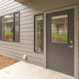Patio exterior private patio exterior shot